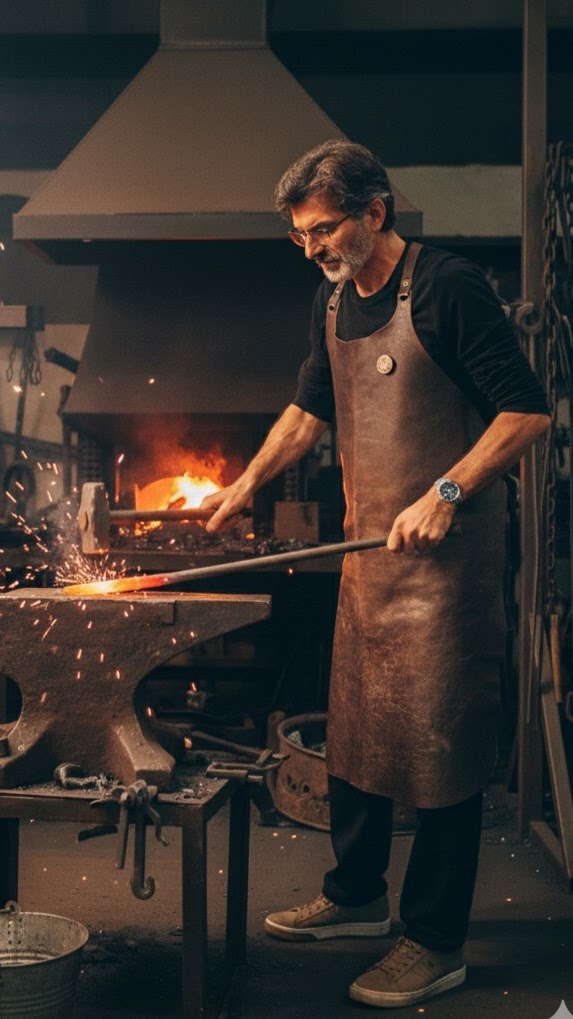 Demir Ocağı Vakfı, bizim bu yolculuktaki en büyük durağımız. Burada sadece demiri şekillendirmiyoruz; bir kültürel mirası koruyor,